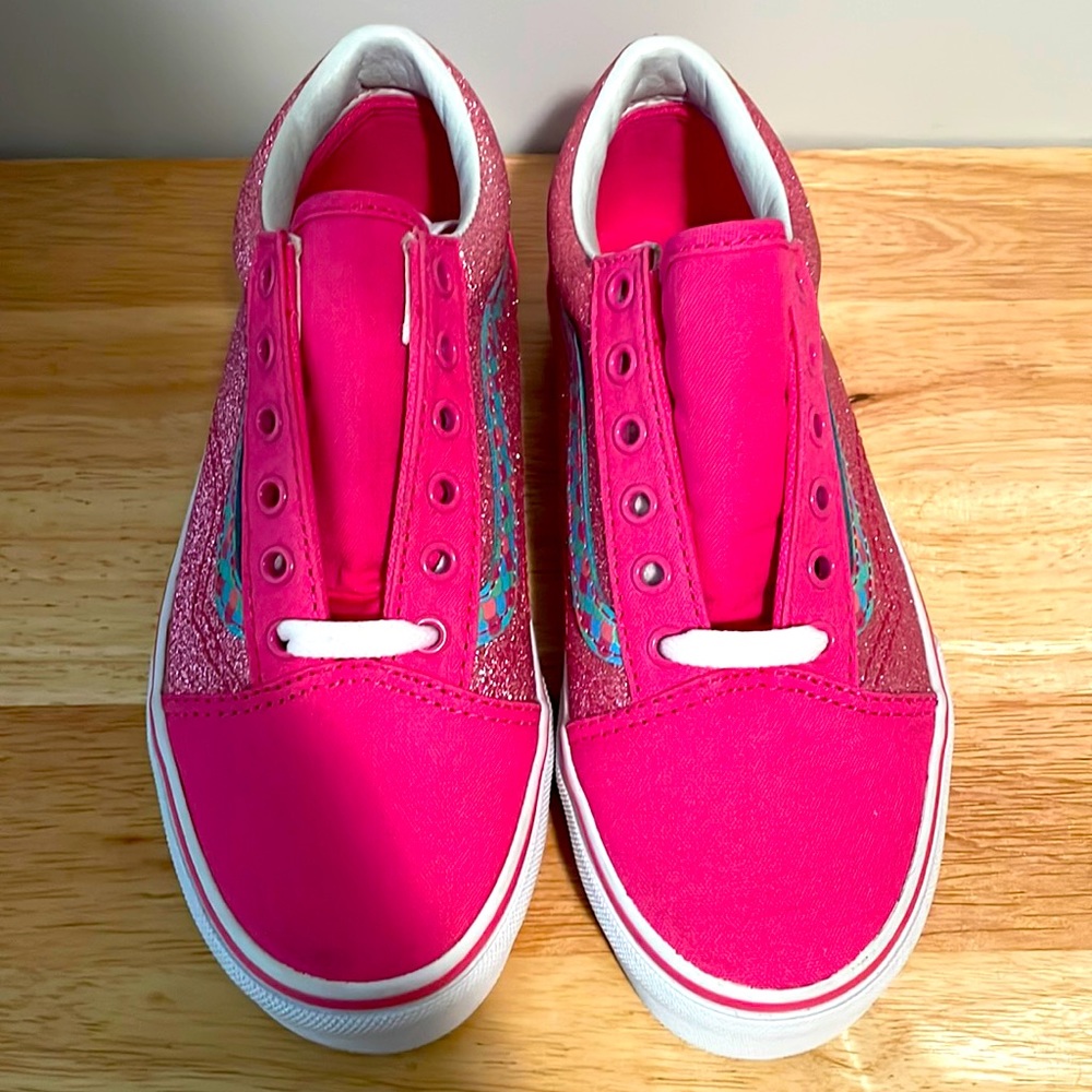 Girls Old Skool Mermaid Scales Rose by VANS US Kids Size 3